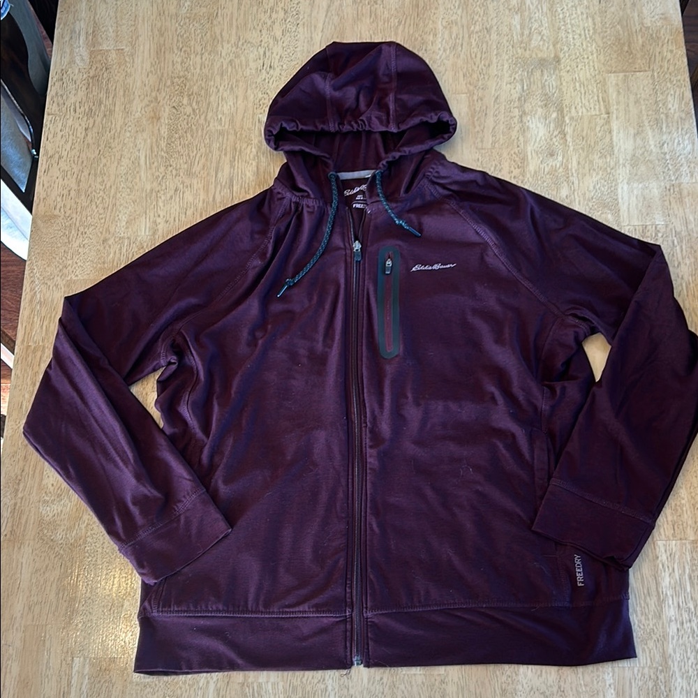 Eddie Bauer Maroon Hoodie